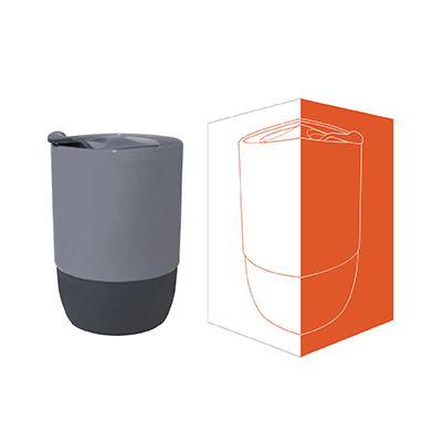 MUSHI Ceramic Mug with Silicone Base – 320ml