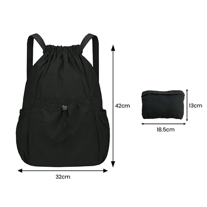 TARGET Foldable Nylon Drawstring Backpack