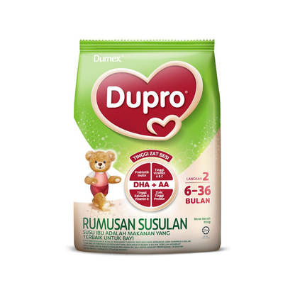 Dumex Dupro Step 2 Susu Formula Susulan 6-36 bulan