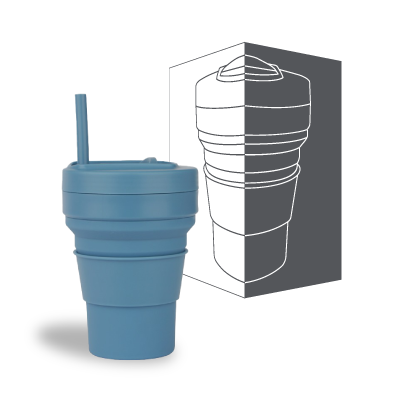 LiCO Collapsible Silicone Cup-350ml