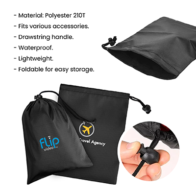 Premium Polyester Storage Pouch - 220x160