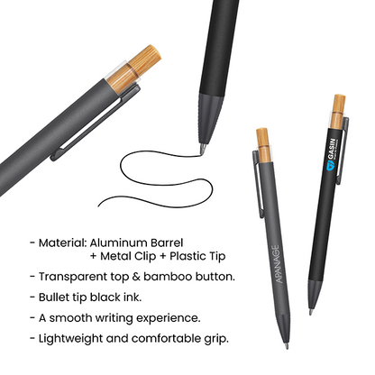 TIPP Press Action Aluminum Ball Pen