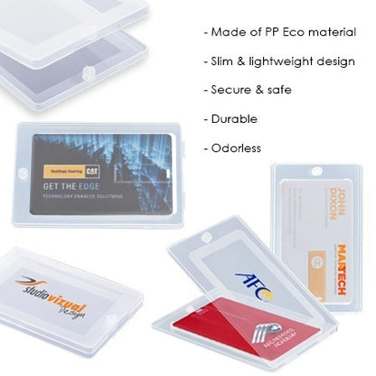 Transparent PP Box for Flip Card USB