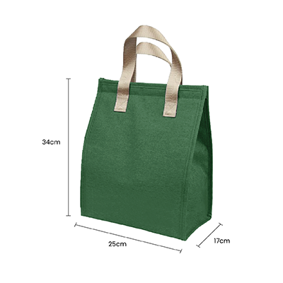 Insulated Thermal Polyester Lunch Cooler Bag – L