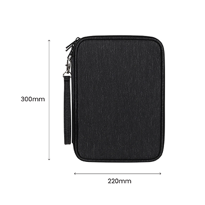 DUO Layer Travel iPad 10.8" Multi Gadget Pouch