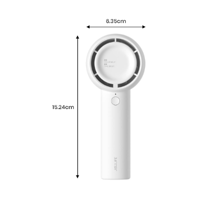 JISULIFE Handheld 3 Speed Mini Fan - 2000mAh