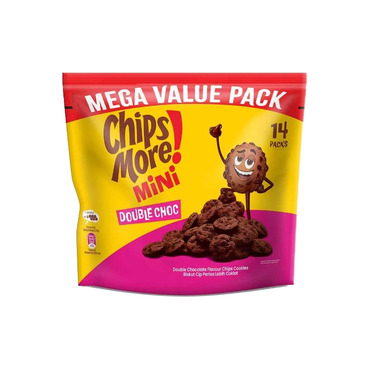 Pek Nilai Mega Chipsmore Mini Cookies 14x24G