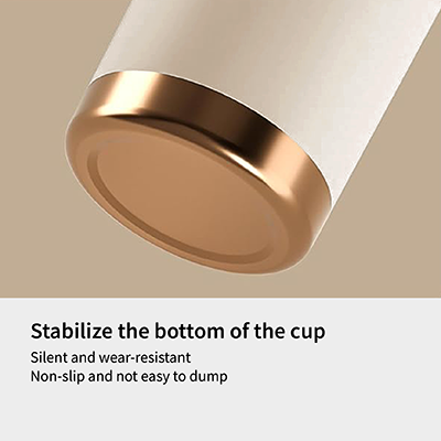 GOLD Dual Lid 316 S.Steel Bottle with Straw Handle – 500ml