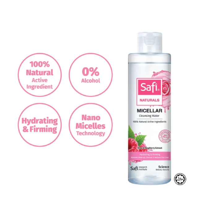Safi Naturals Micellar Cleansing Water 200ml