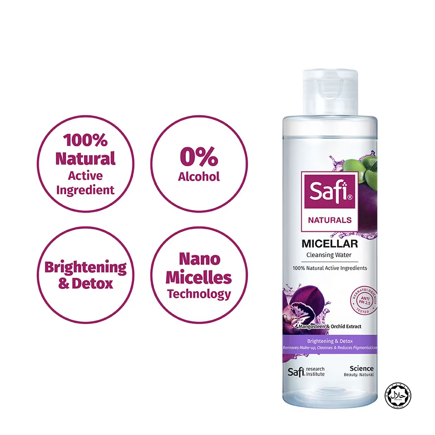 Safi Naturals Micellar Cleansing Water 200ml