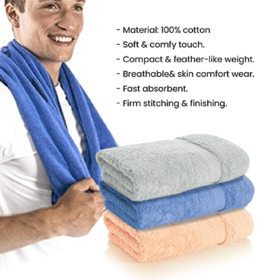 Full Cotton Sports Towel (720x320) - 80g