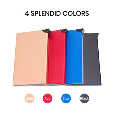 RFID Block Metal Credit Card Holder V2