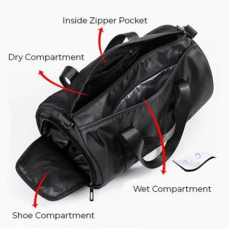 SPRINT Travel Oxford Duffel Gym Bag