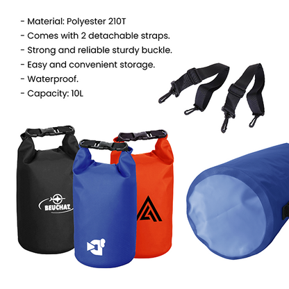 BEACH - Waterproof Polyester Dry Bag - 10L