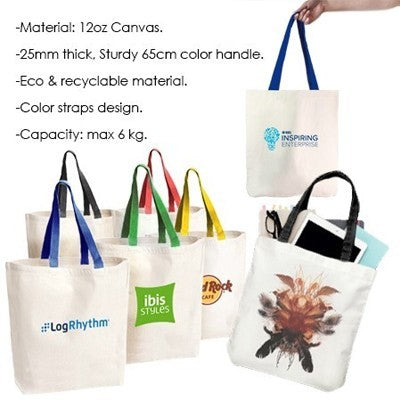 Duo Tone Canvas Bag 02 - 12oz (400x350x100)