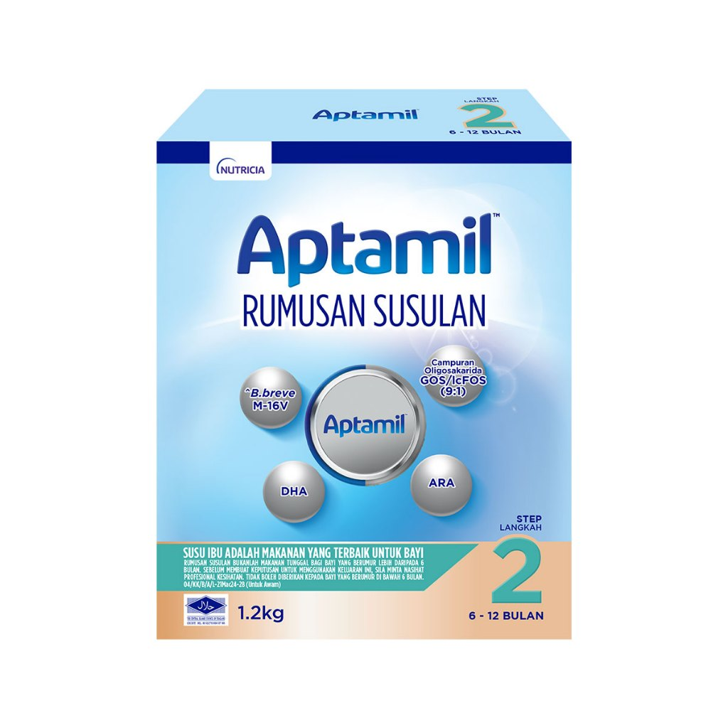 Formula Susu Susulan Aptamil Langkah 2 6-12 bulan