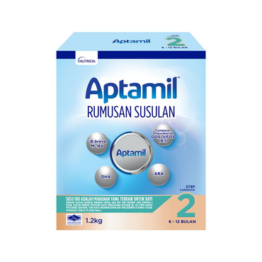Formula Susu Susulan Aptamil Langkah 2 6-12 bulan