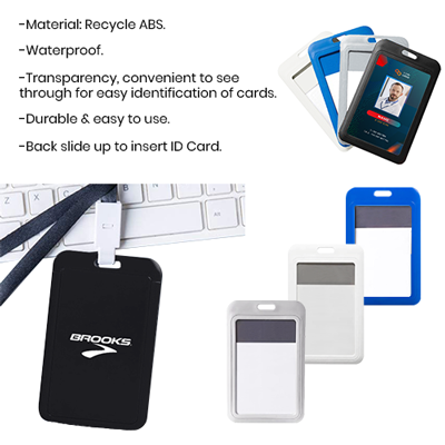 UHOO Slim ID Tag Holder