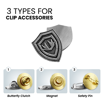 Custom Made Die Struck Collar Pin