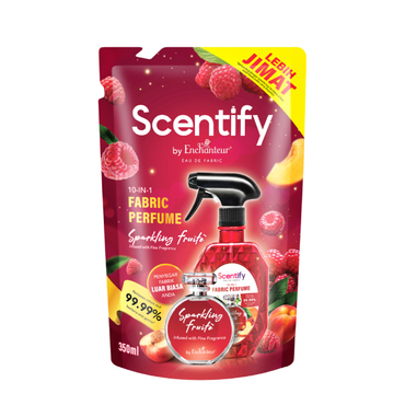 Pek Isi Semula Penyegar Fabrik Scentify 350ml