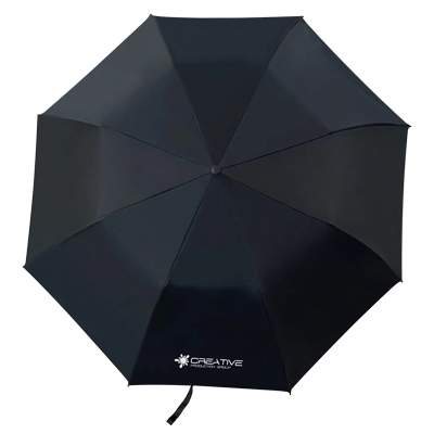 27" Auto-Open Premium Black Coated Umbrella