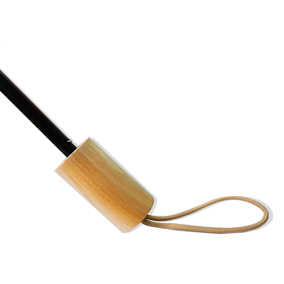 21'' 3 Fold Umbrella with Wooden Handle