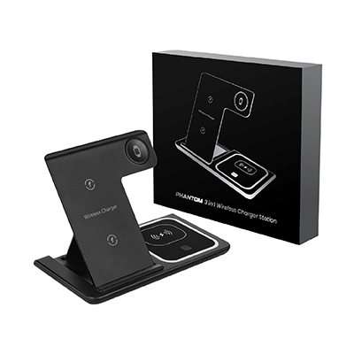 PHANTOM 3 in 1 Wireless Charger Station