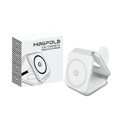 Magfold 3 in 1 Magnetic Wireless Charger