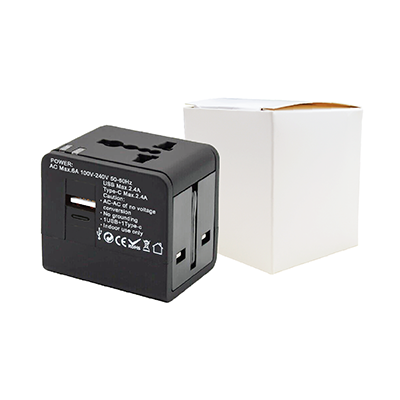 EASY Travel Adapter 1 USB + 1 Type-C Charger