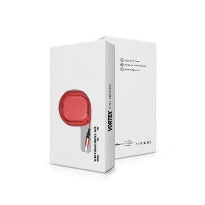 VORTEX 3-in-1 Retractable USB Charging Cable