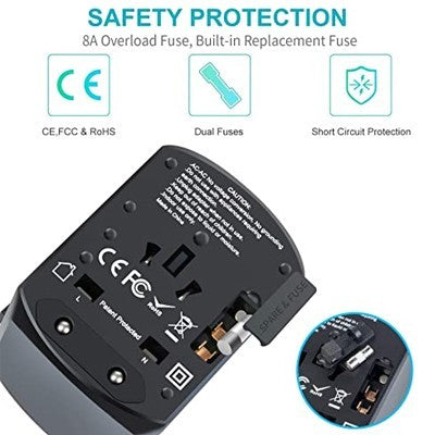 SWIFT Travel Adapter Triple USB and Type-C Charger