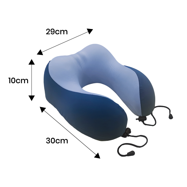 MEMORY Foam Travel Pillow with Flight Pouch