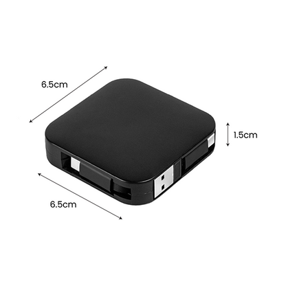 CUBE 5-in-1 Retractable USB Port