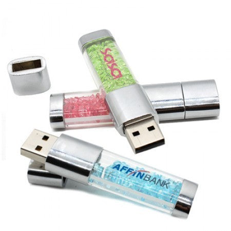 Rhinestone Crystal USB Flash Drive - 16GB