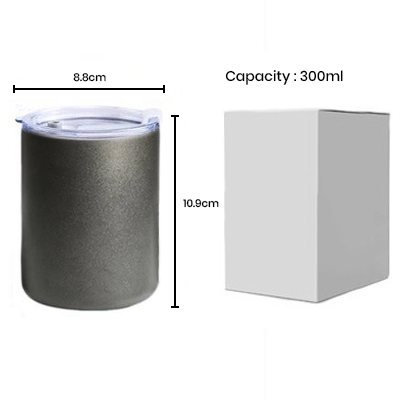 OSSL Stainless Steel Vacuum Tumbler - 300ml
