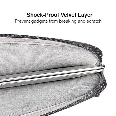 14" Polyester Water Repellent Laptop Pouch