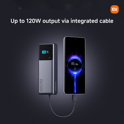 Xiaomi 165W Power Bank 10000 Integrated Cable