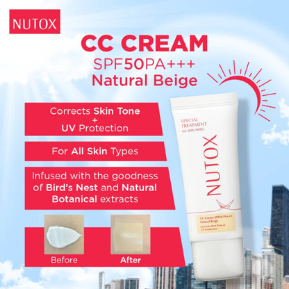 Nutox Special Treatment CC Cream SPF50 PA+++ 30ml