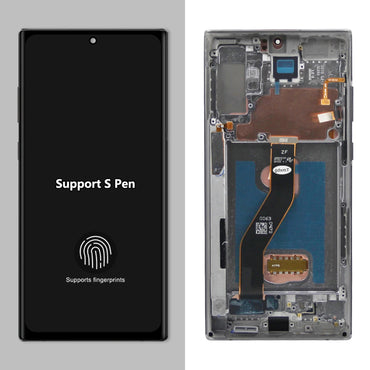 OLED LCD With Frame For SAMSUNG Note 10 Plus LCD SM-N975F, SM-N975U Display Touch Screen Digitizer Assembly Replacement