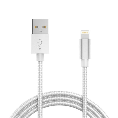 Kabel pengecasan pantas untuk iphone SESUAI dengan ios ipad lightning to nylon braided USB untuk pengecasan dan pemindahan data