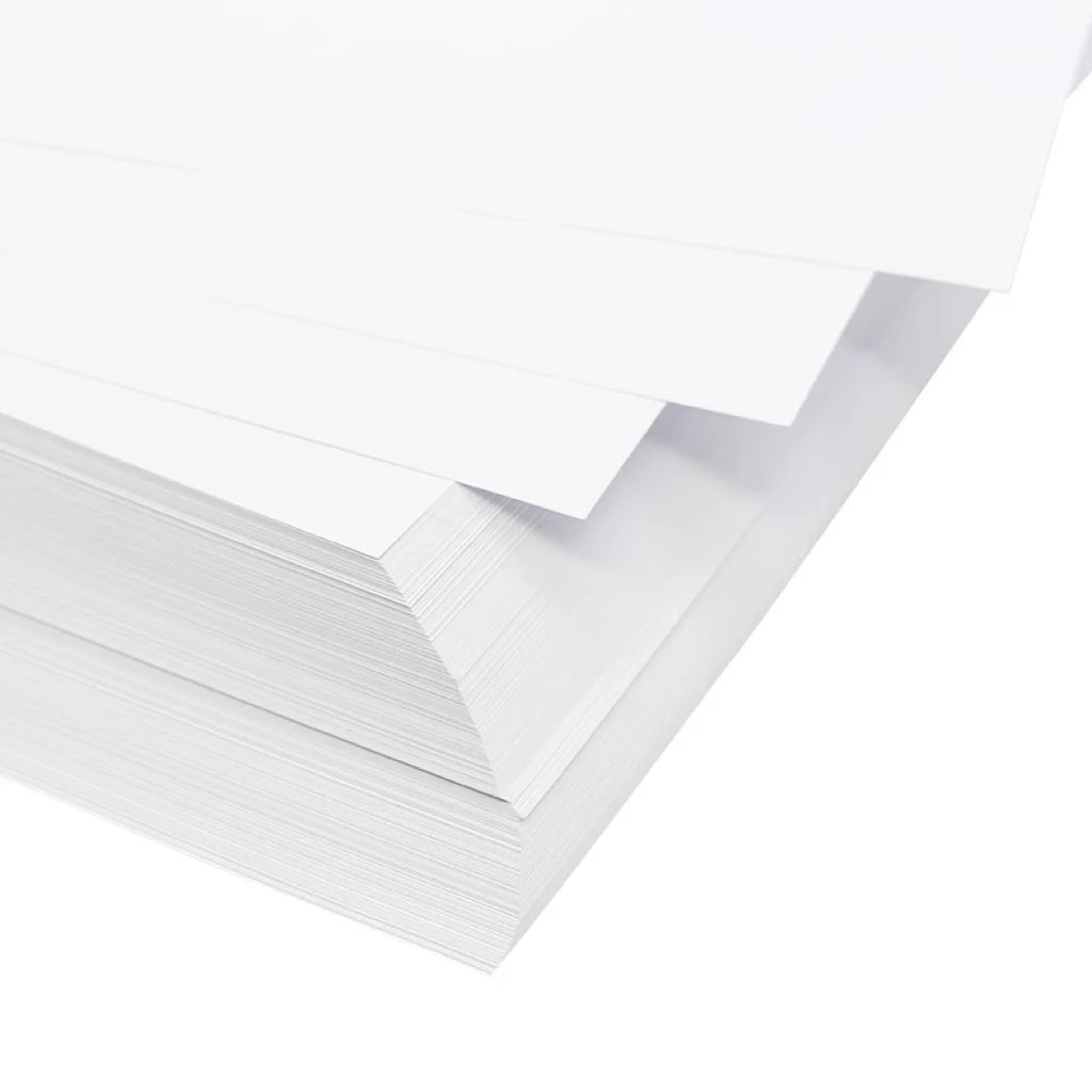 White paper sheet A4 80 grams Din-A4 paper for printer, white paper 80g, Folio Extrablanco 210x297mm, multifunctional paper for office work use print print pointing Origami Origami Papiroflexias Im