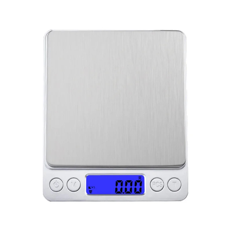 High precision jewelry scale Mini electronic pocket weighing portable household kitchen scale 0.1g food weighing precision