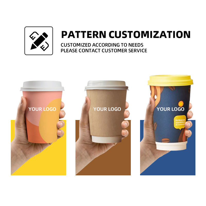 4oz Single Wall Double Wall Coffee Cup Disposable Hot Cold Drinks Paper Coffee Cups Wholesale Coffee Cups with Lids