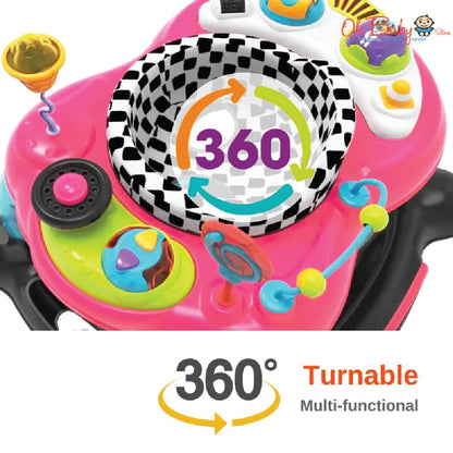 Bubbles Baby Walker 3-in-1 | Walker • Rocker • Activity Center | Dari 6 Bulan Ke Atas