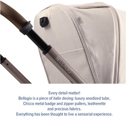 Chicco Bellagio Stroller | Dua Arah | Auto One-Touch Fold | 0–22kg | Waranti 1 Tahun