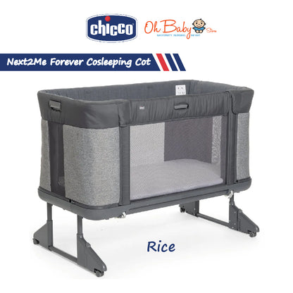 Chicco Next2Me Forever Baby Cot | 3-dalam-1 Co-Sleeper & Katil Bayi | 0–22kg | Waranti 1 Tahun