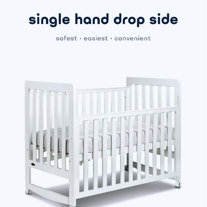 Comfy Baby Joys Baby Cot + Air Feel Mattress + Mosquito Net | Set Tidur Lengkap | Newborn hingga Toddler