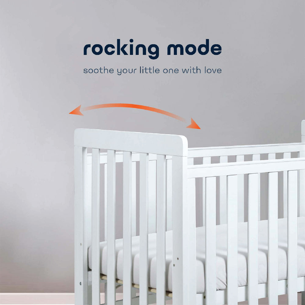Comfy Baby Joys Baby Cot + Air Feel Mattress + Mosquito Net | Set Tidur Lengkap | Newborn hingga Toddler