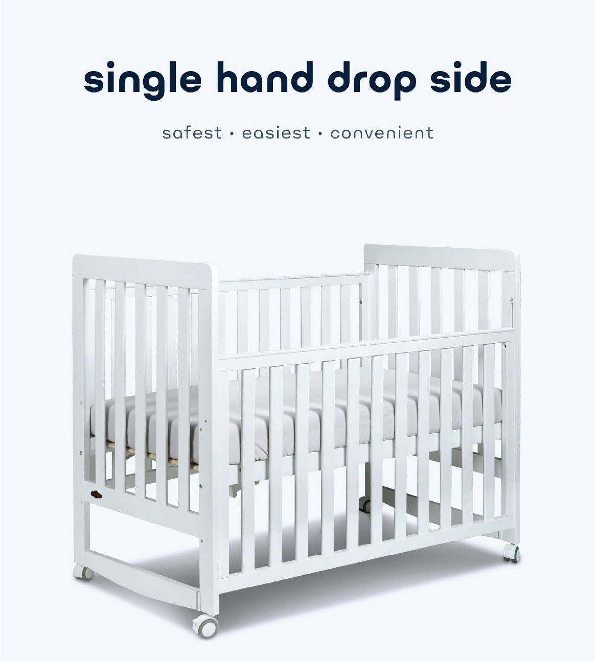 Comfy Baby Joys Baby Cot + Air Feel Mattress + Mosquito Net | Set Tidur Lengkap | Newborn hingga Toddler