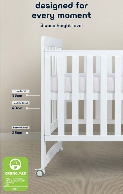 Comfy Baby Joys Baby Cot + Air Feel Mattress + Mosquito Net | Set Tidur Lengkap | Newborn hingga Toddler